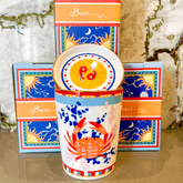 Cup with Lid/Saucer - Cancer - Zodiac Vibe - Baci Milano